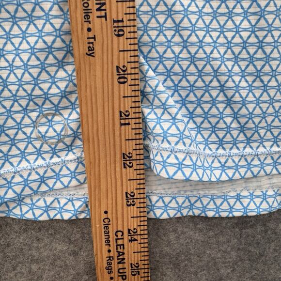 The Bubble Lifestyle Womens Tank Top Size M Blue Golf Tennis Pickleball Preppy - Picture 7 of 7